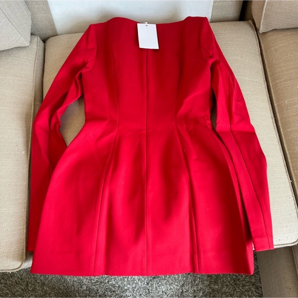 HELSA parasol mini red dress (Not Previously Sold) - Picture 6 of 7